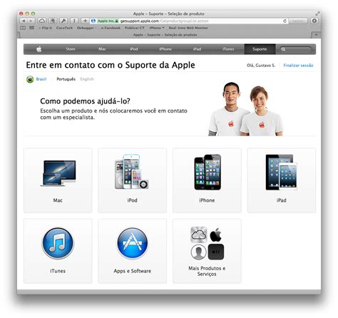 apple suporte brasil